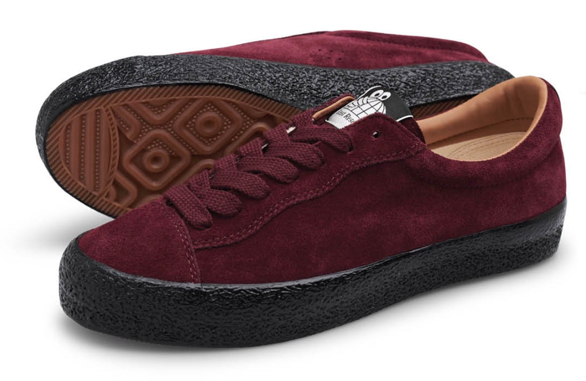 The new Last Resort AB VM 002 Lo Suede Skate Shoe in Wine and