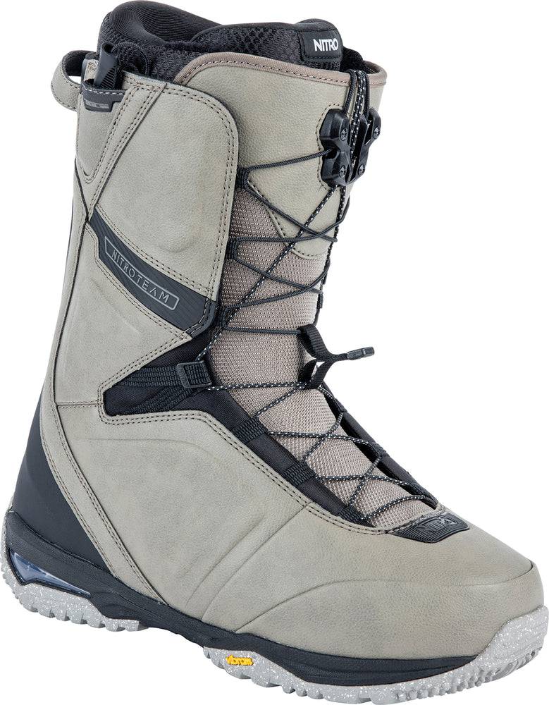 Nitro Team TLS Snowboard Boots in Mud 2024