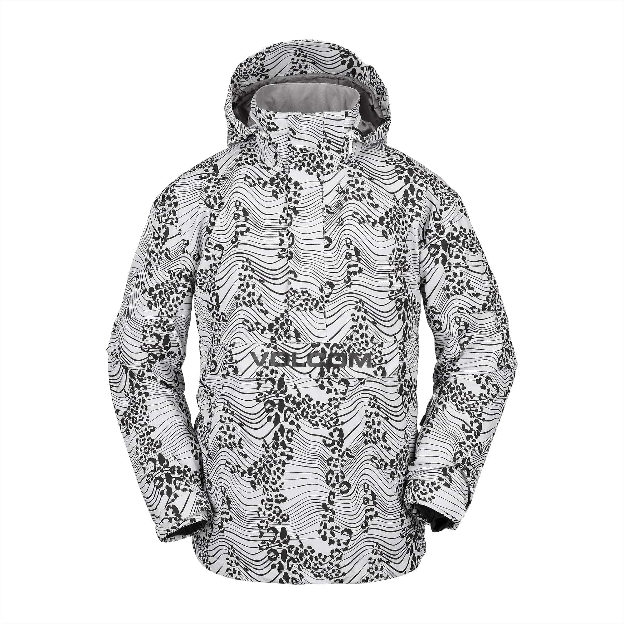 2022 Volcom Melo Gore-Tex Pullover in White Print