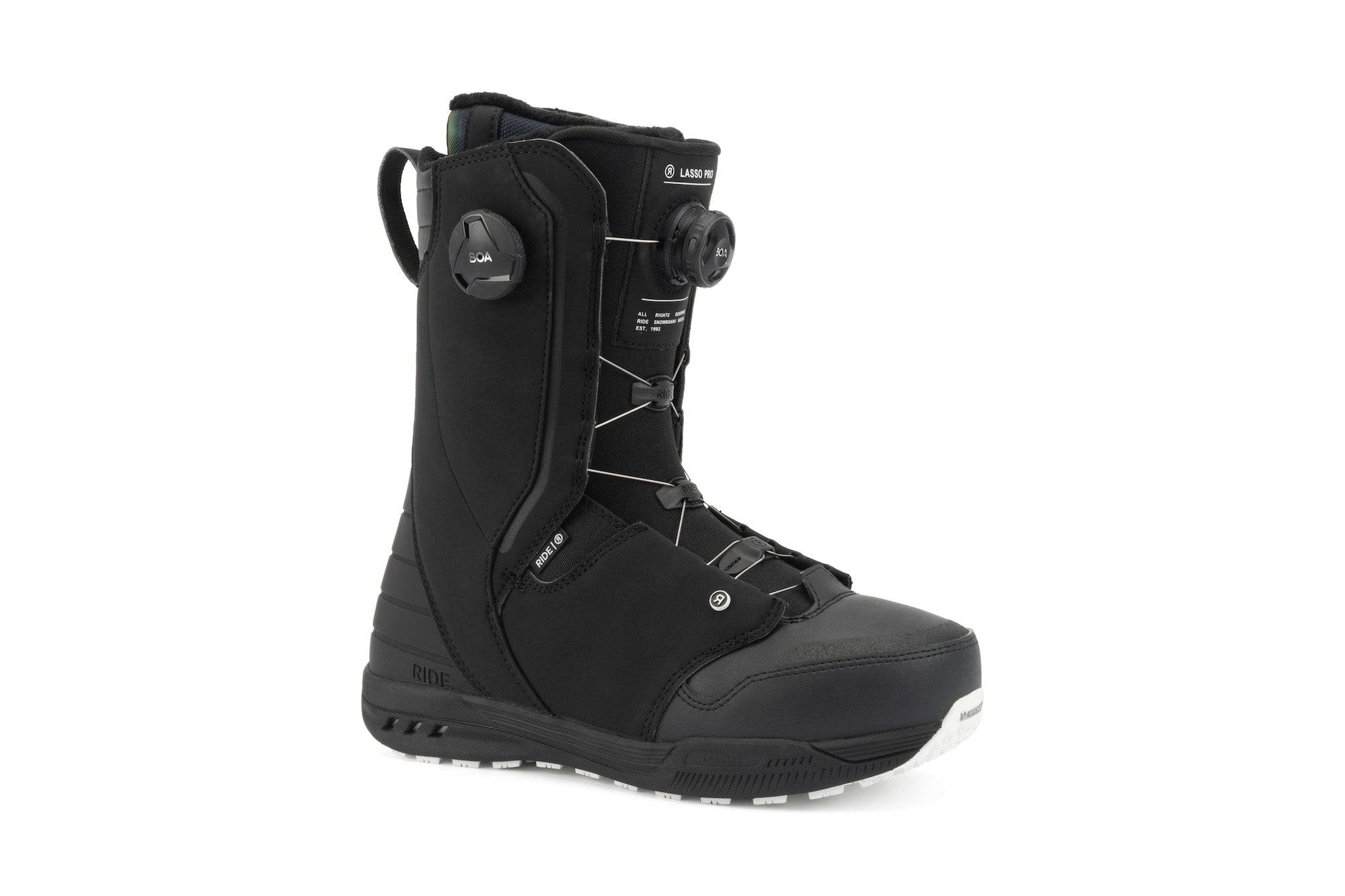 2022 Ride Lasso Pro Wide Snowboard Boot in Black – M I L O S P O R T