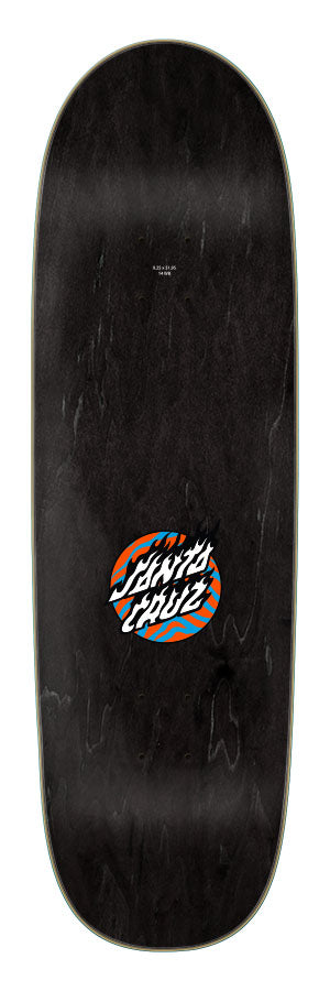 Santa Cruz Salba Tiger Hand Shaped Skate Deck - M I L O S P O R T