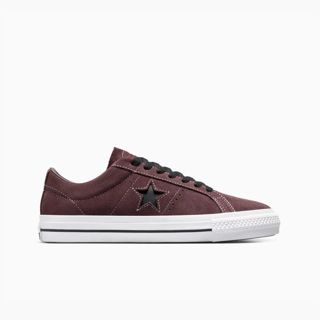 Converse Cons One Star Pro Ox in Rugged Brown Black and White