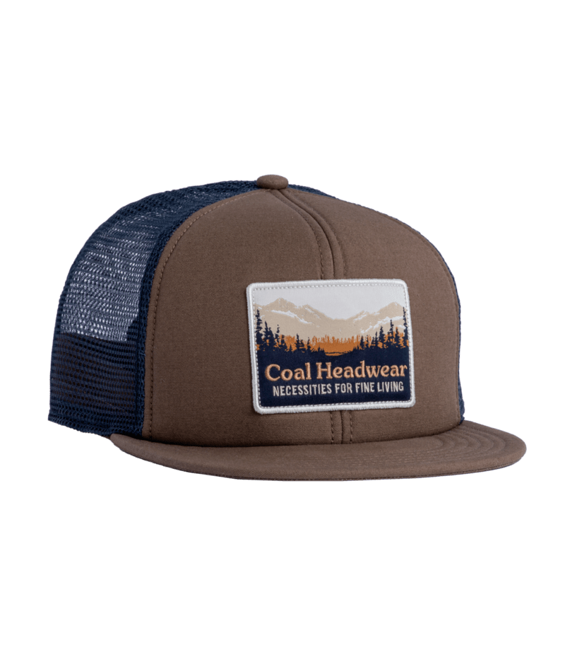 Coal Hauler Cap in Brown and Navy - M I L O S P O R T