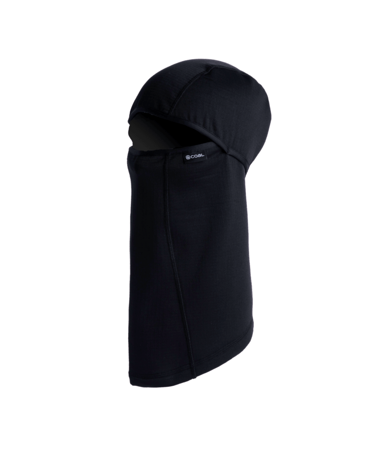 Coal Voyager Balaclava in Black - M I L O S P O R T