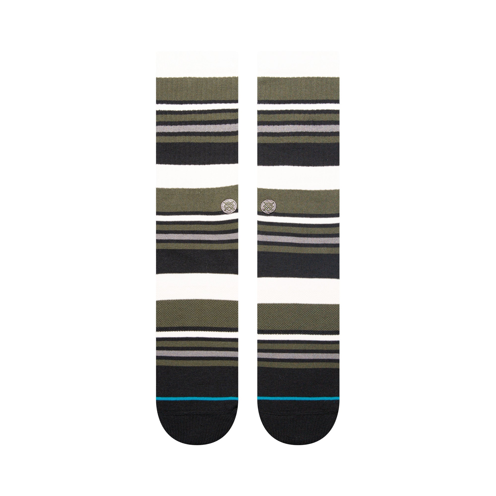 Stance Mossy Sock in Dark Green - M I L O S P O R T