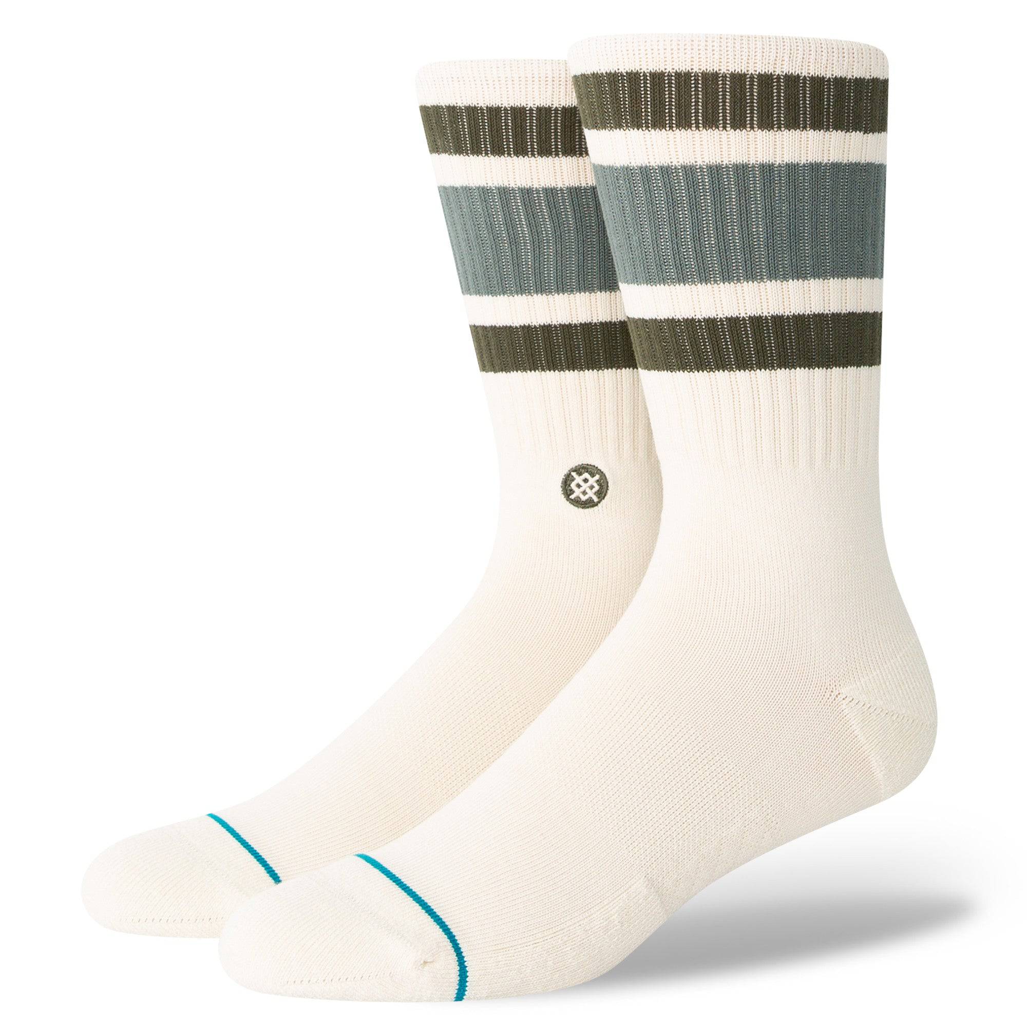 Stance Boyd St Sock in Vintage White - M I L O S P O R T