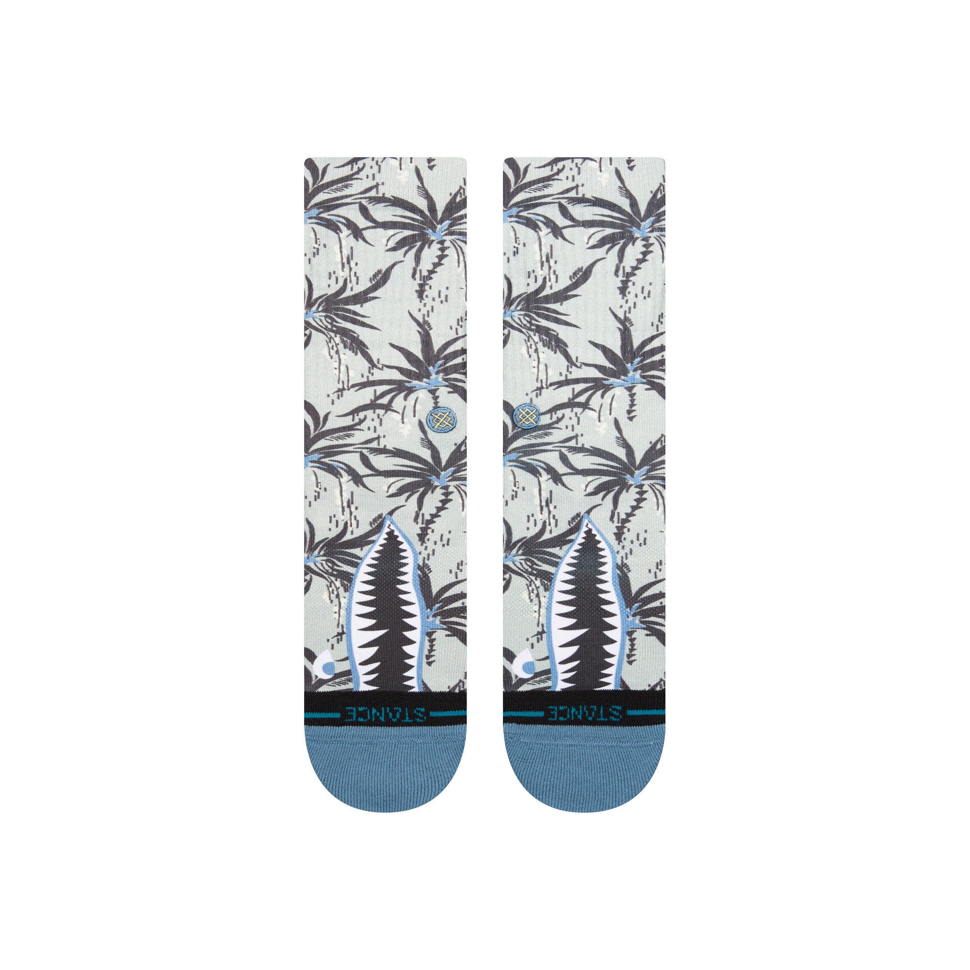 Stance Twisted Warbird Socks in Green - M I L O S P O R T