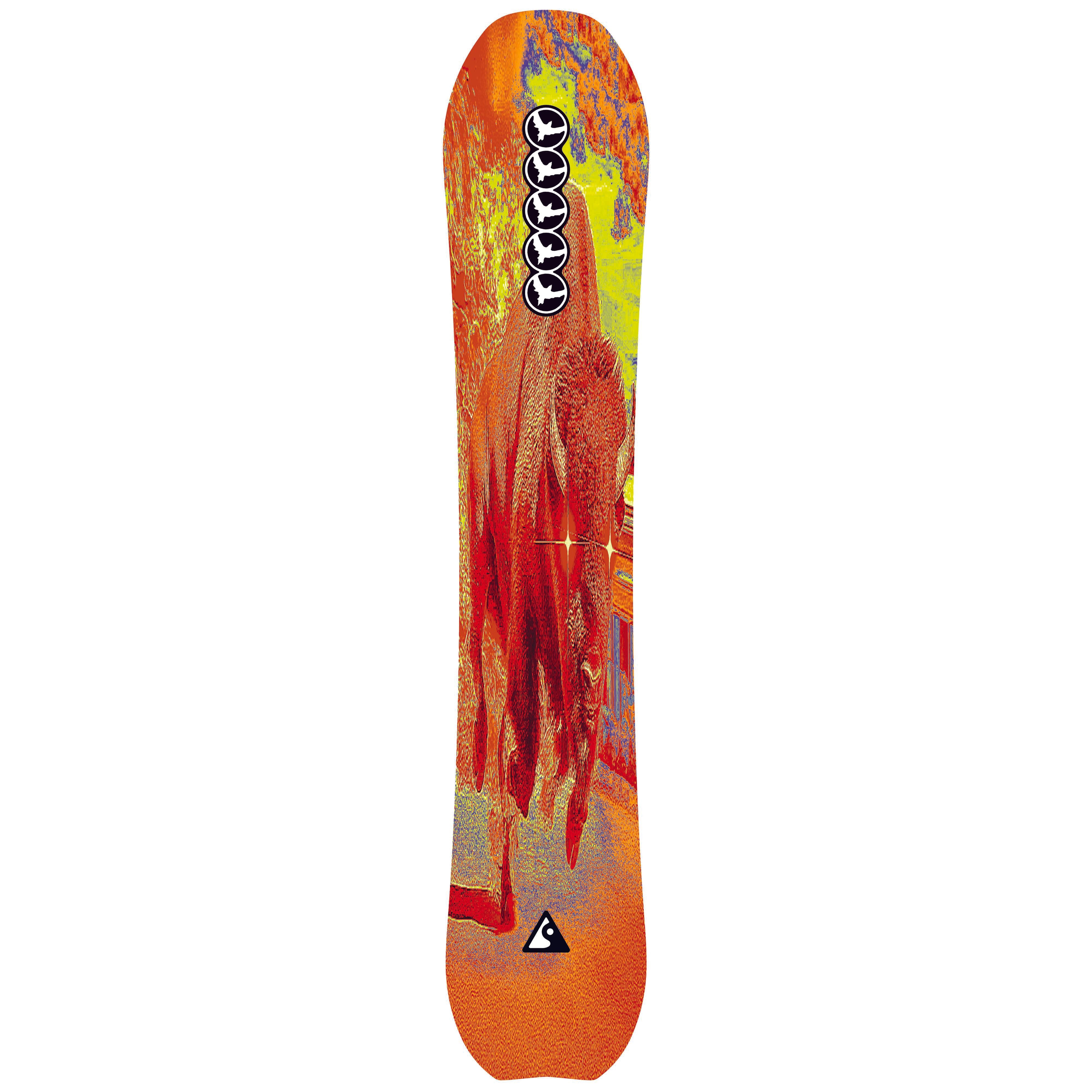 K2 x Milosport Wagon Wheel Passport Snowboard 2025