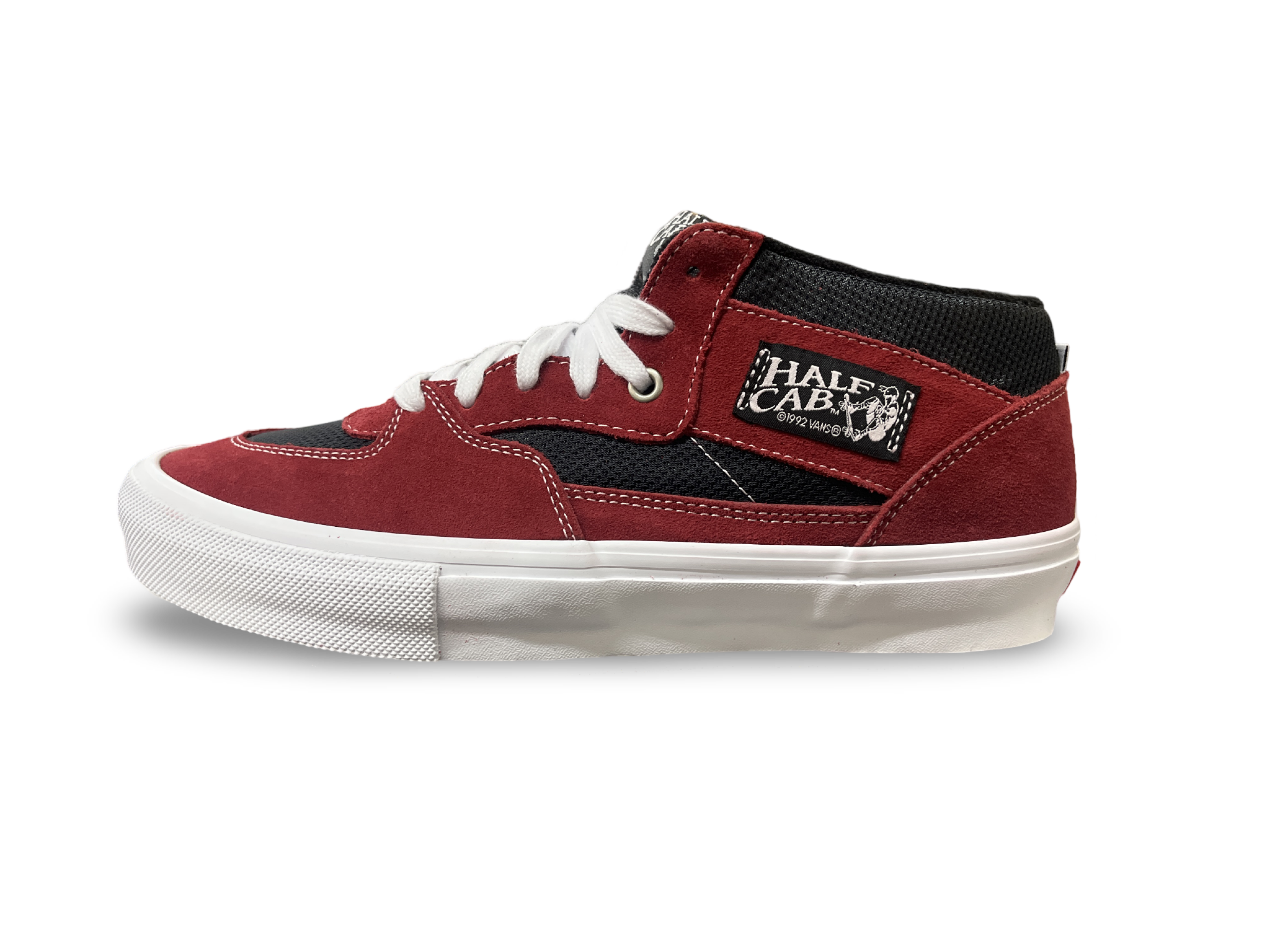 Vans Skate Half Cab in Sport Red and Black