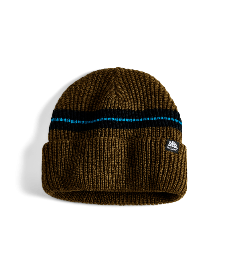 Autumn Simple Horizon Beanie in Army 2025