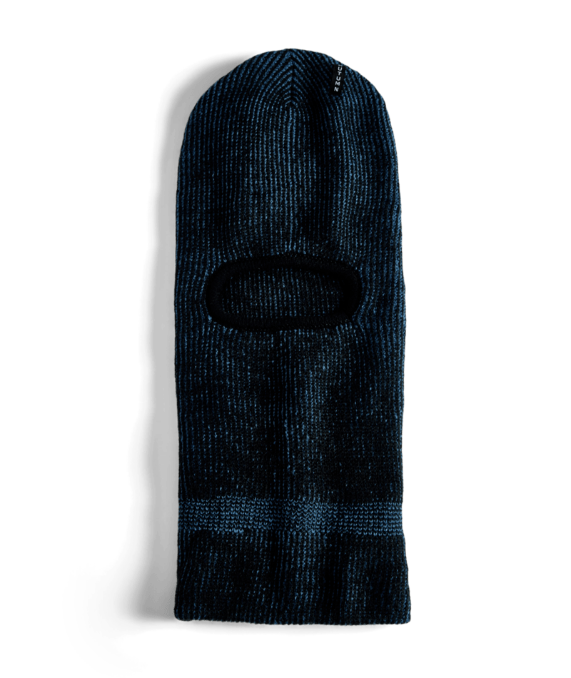 Autumn Cord Balaclava in Black 2025