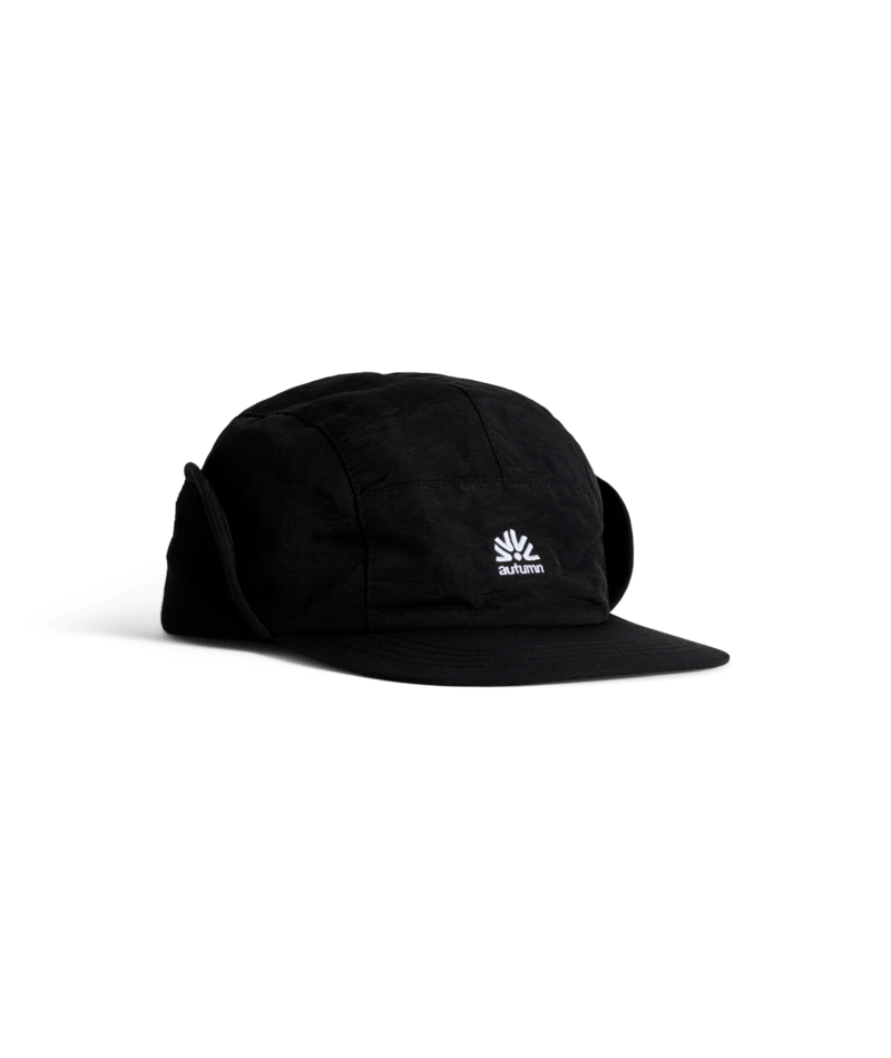 Autumn DWR Flap Cap in Black 2025