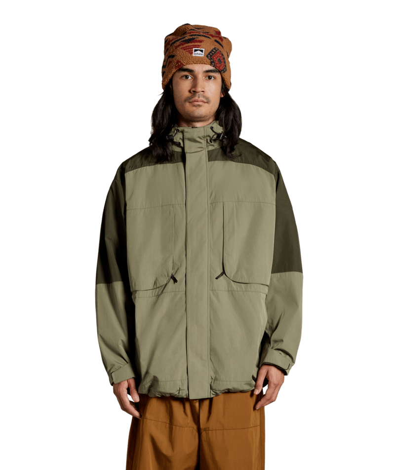 Autumn Field Jacket in Sage and Military 2025