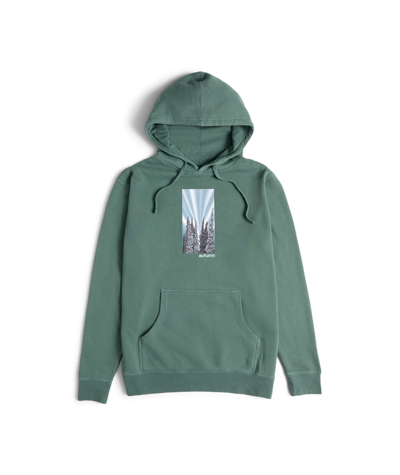 Autumn First Chair Hoodie in Pigment Green 2025