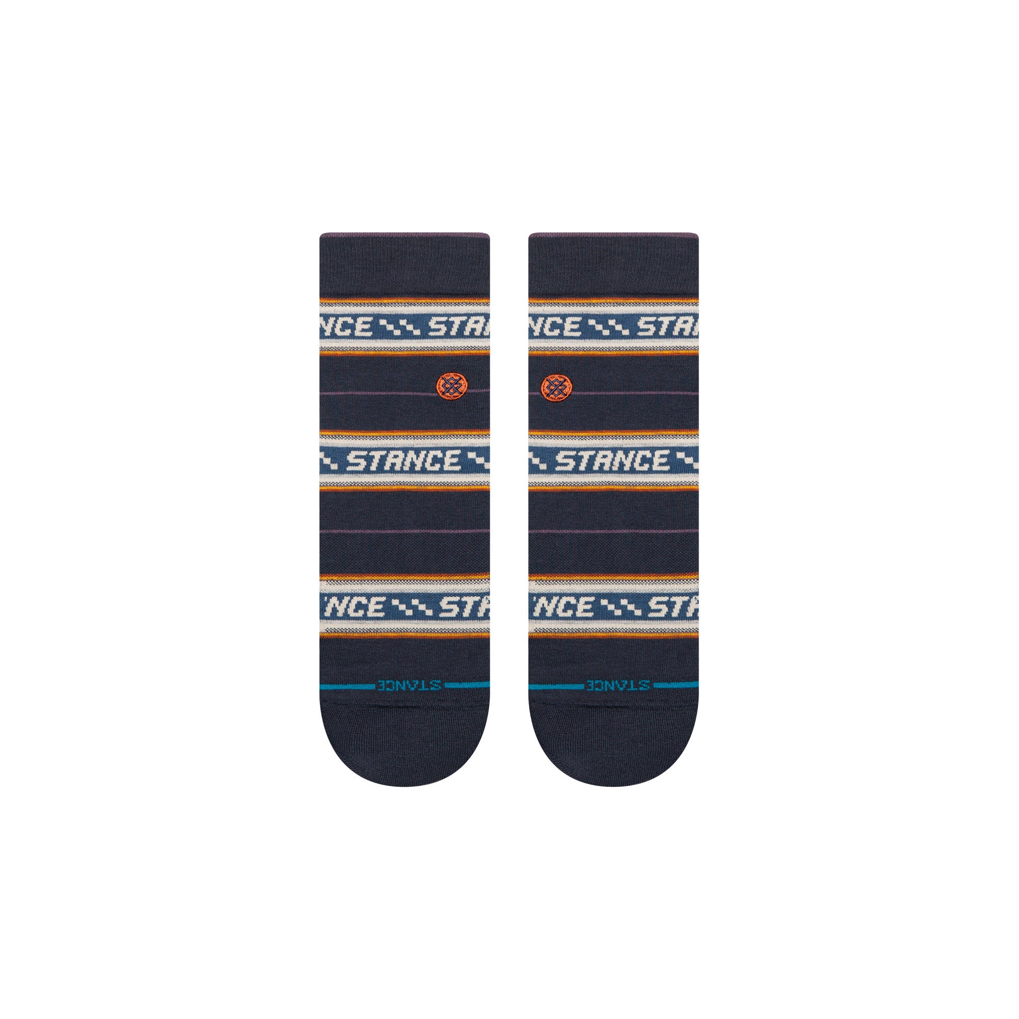 Stance Flowrider Quarter Socks in Navy