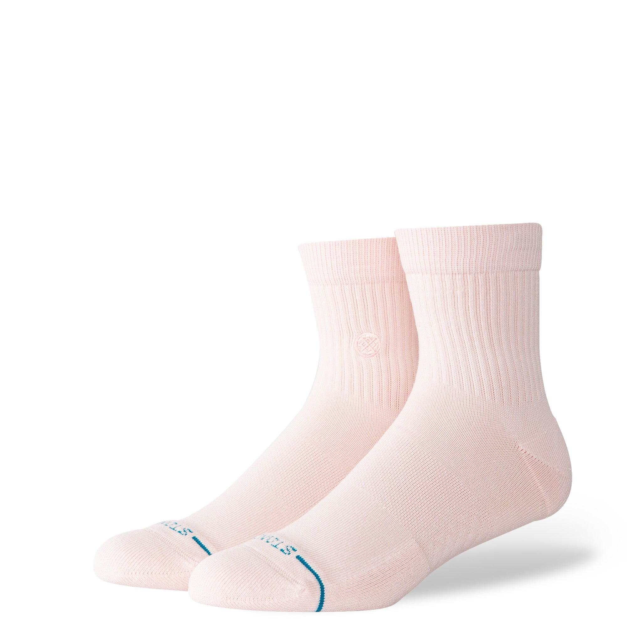 Stance Icon Quarter Socks in Pink