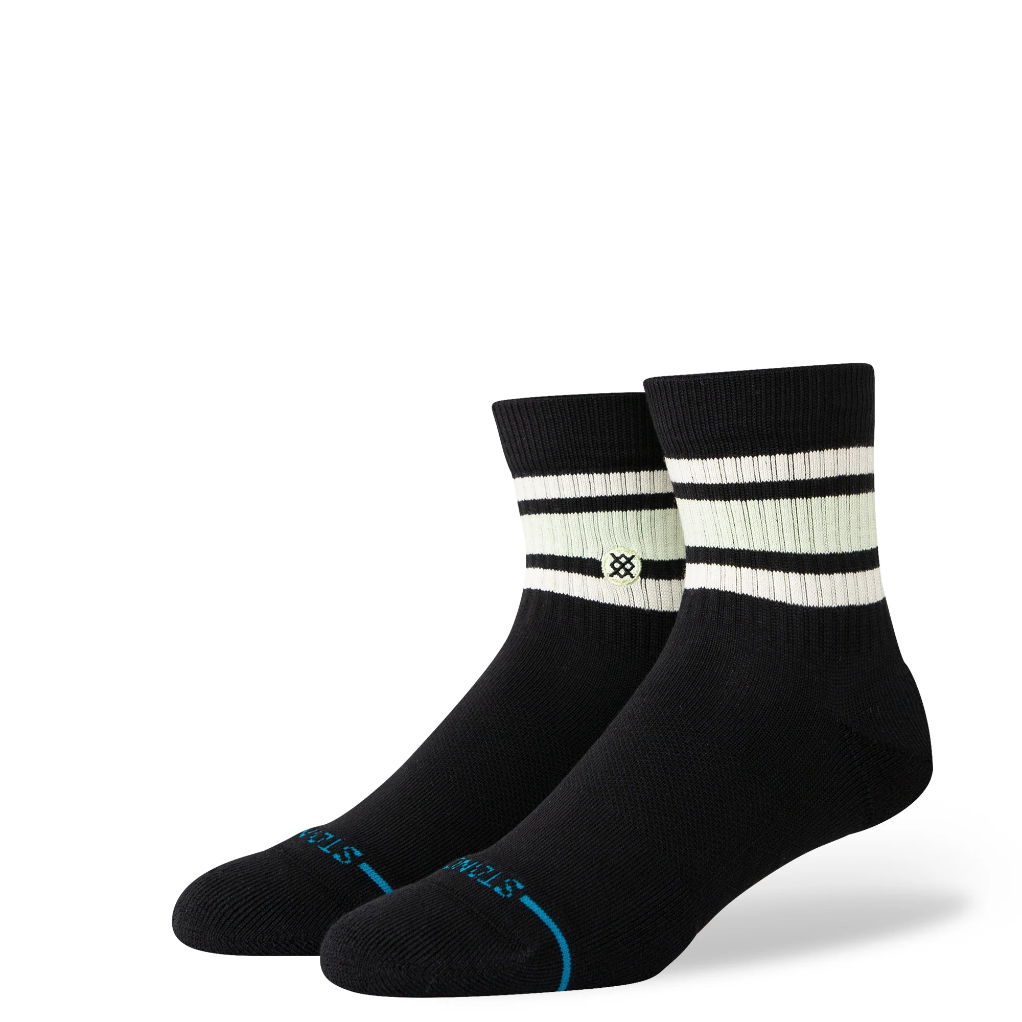 Stance Boyd Quarter Socks in Black