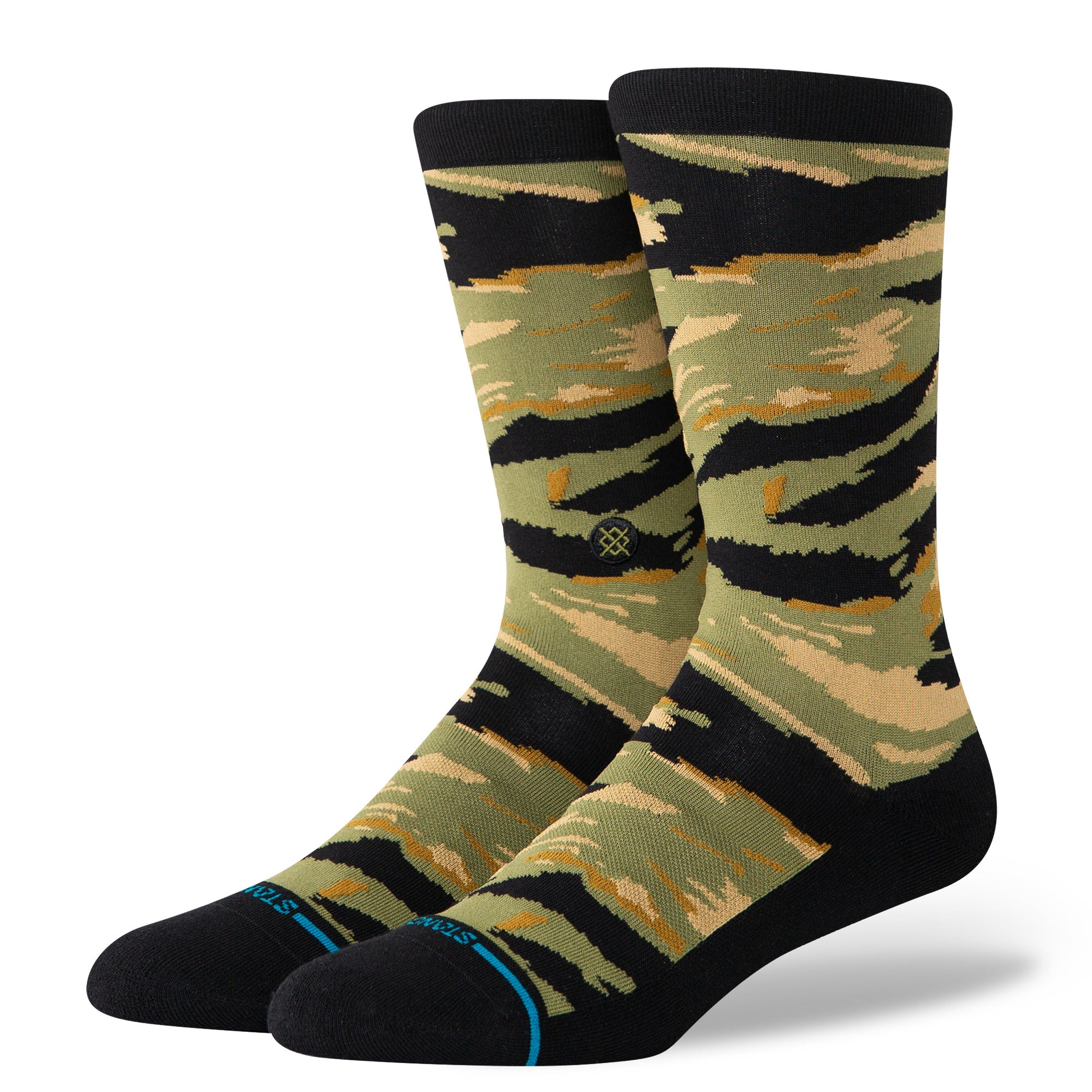 Stance Fade Away Crew Socks in Camo