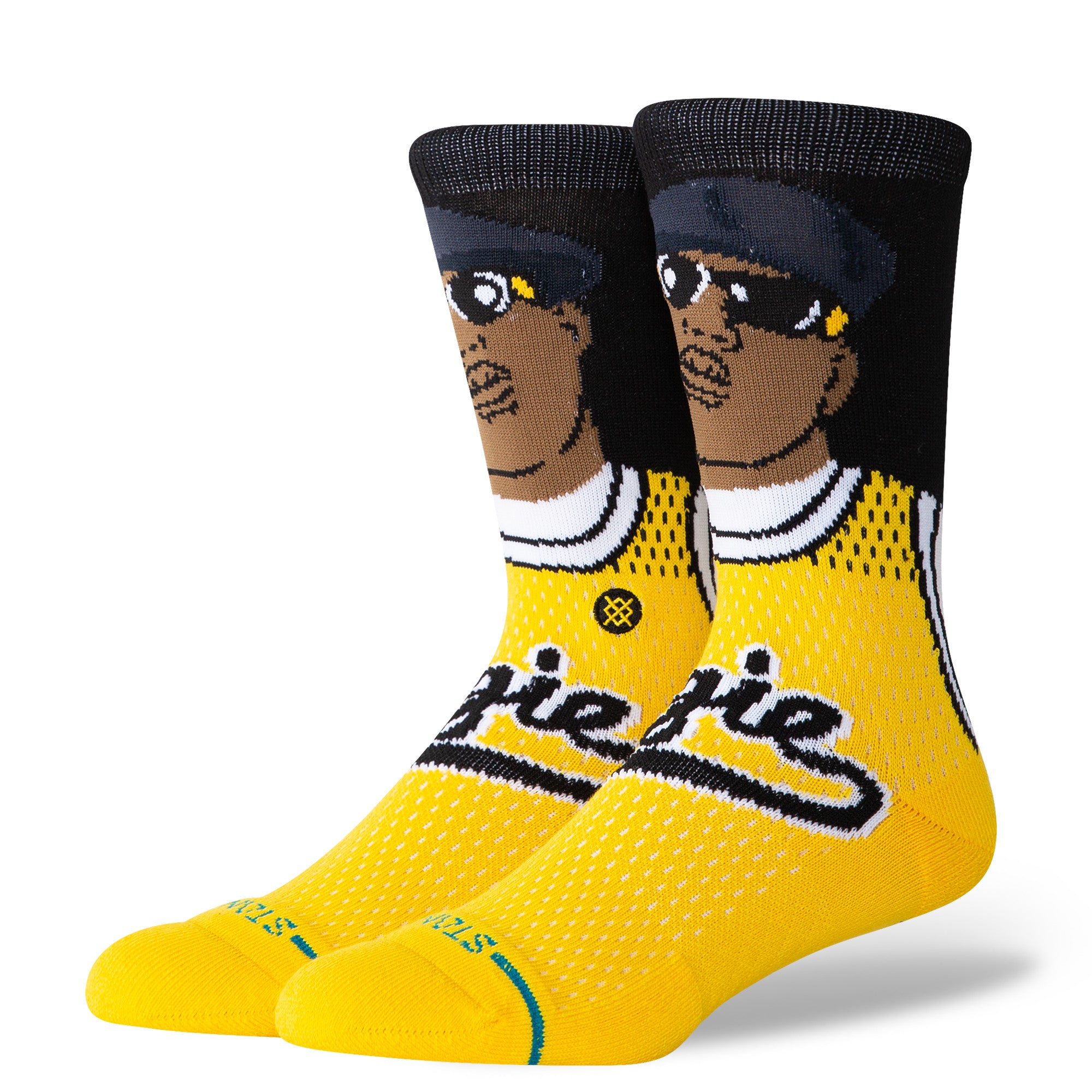 Stance Juicy Crew Socks in Yellow