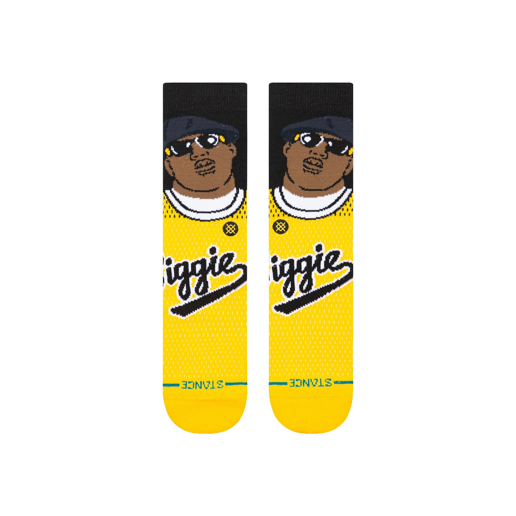 Stance Juicy Crew Socks in Yellow