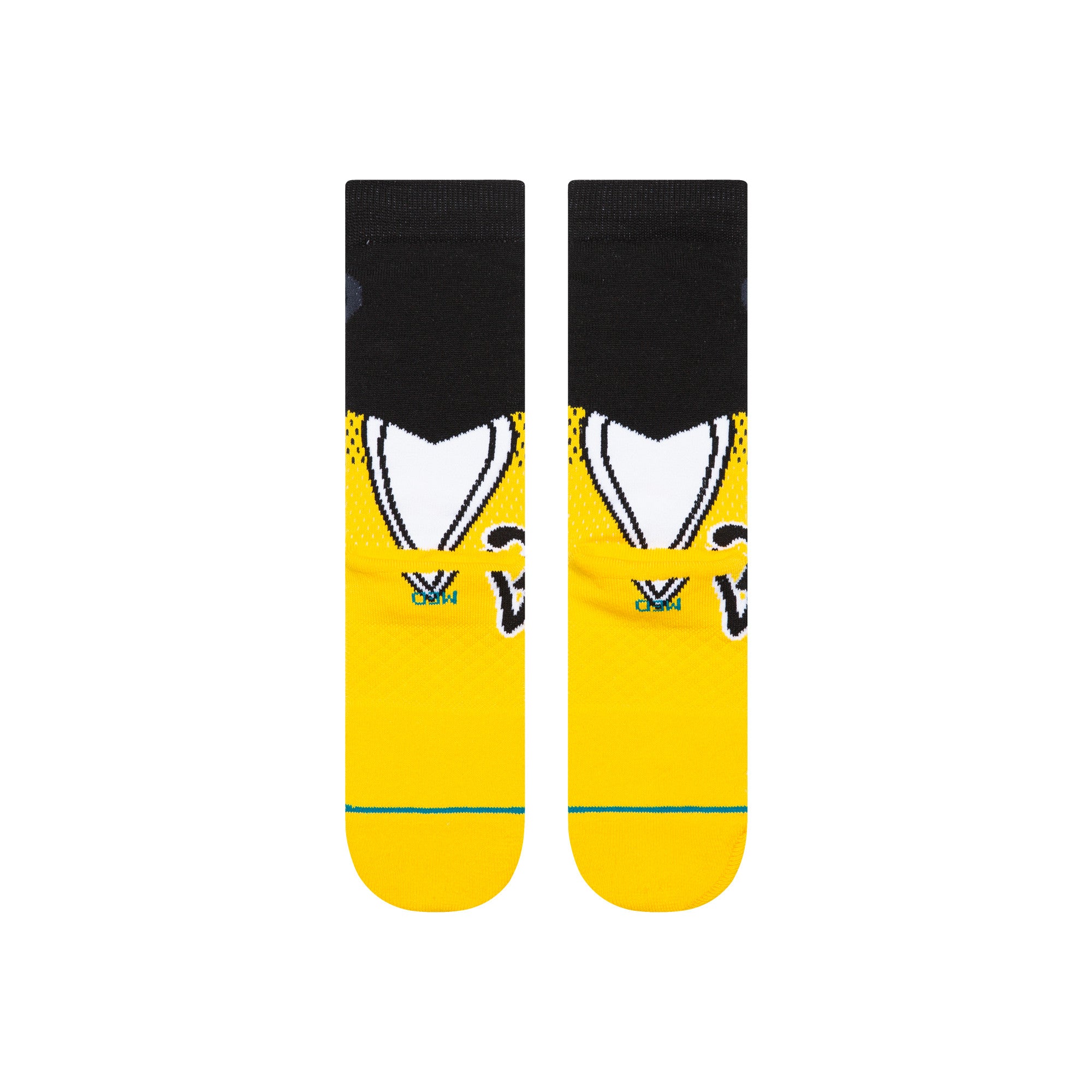 Stance Juicy Crew Socks in Yellow