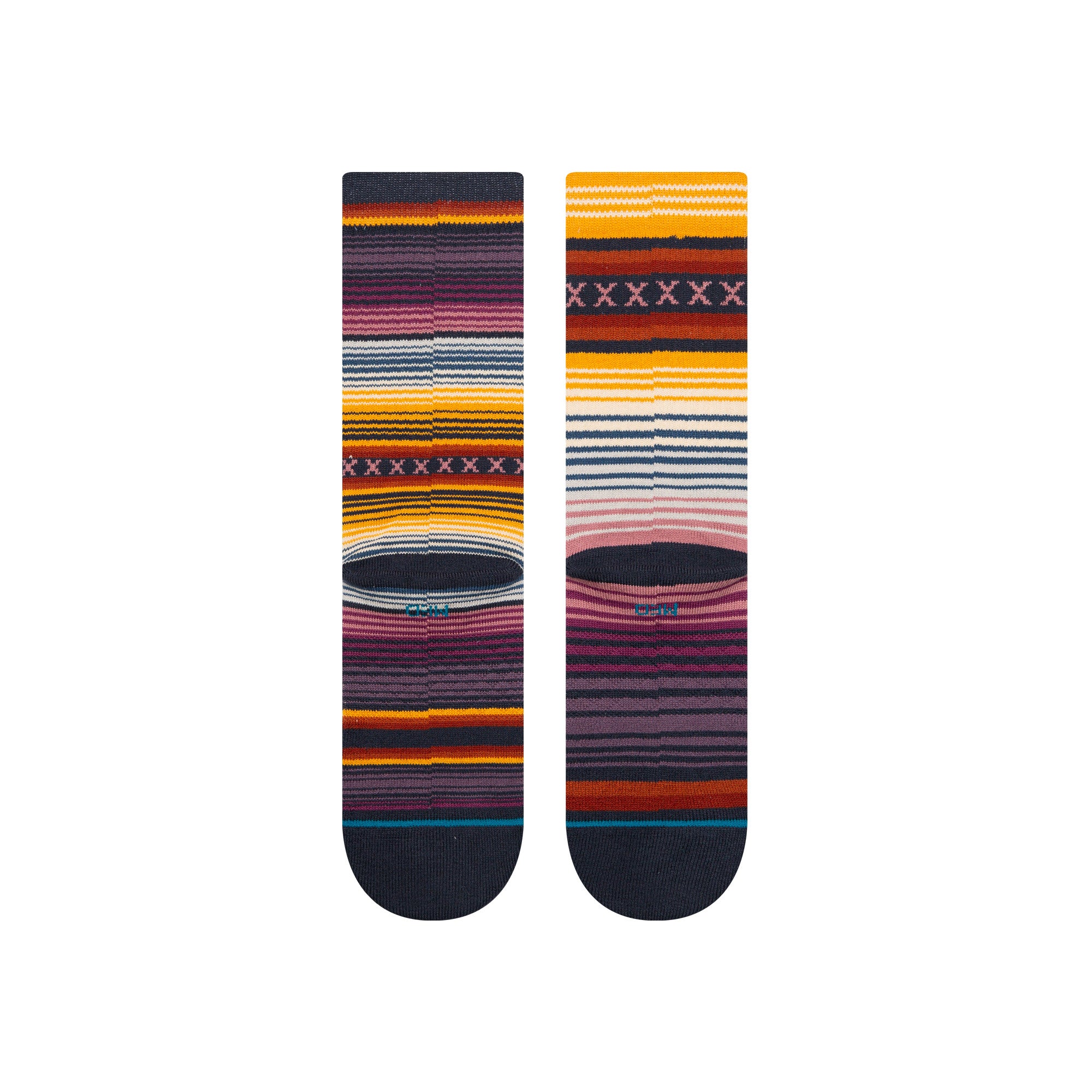 Stance Curren St Crew Socks in Grape