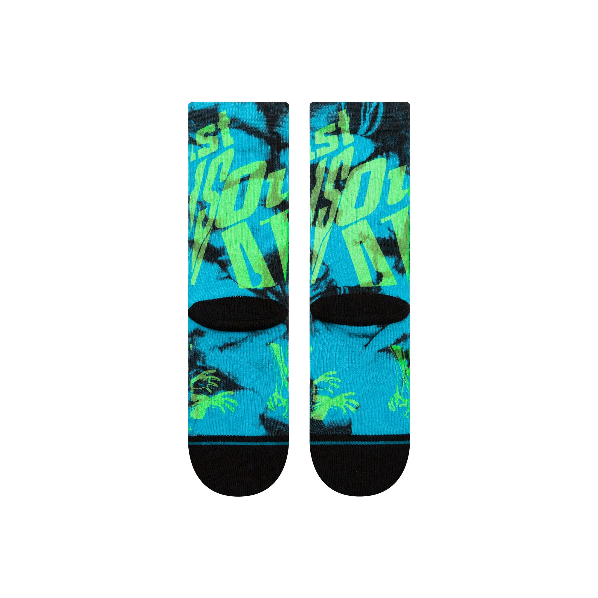 Stance Atliens Crew Socks in Black