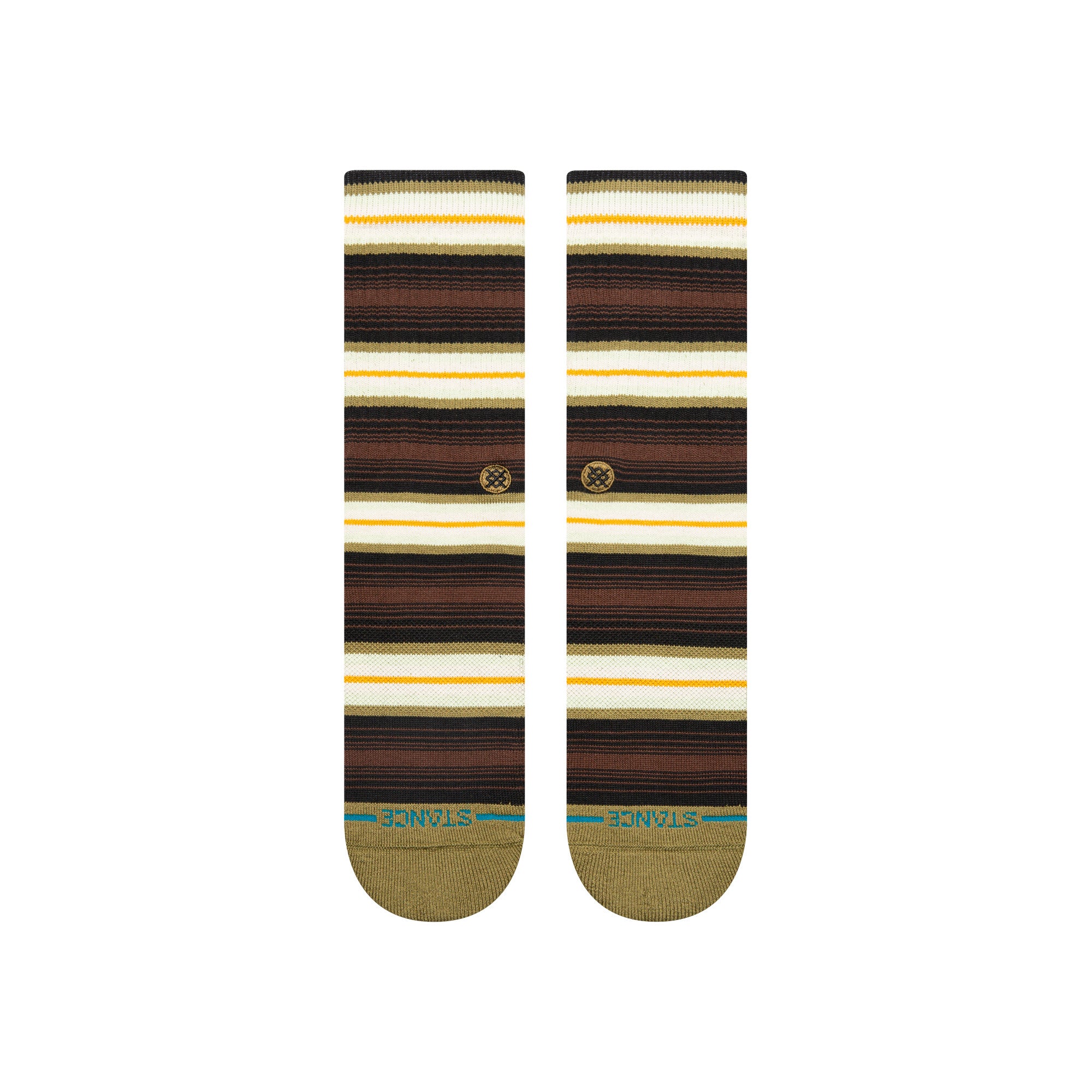 Stance Hassagore Crew Socks in Chive