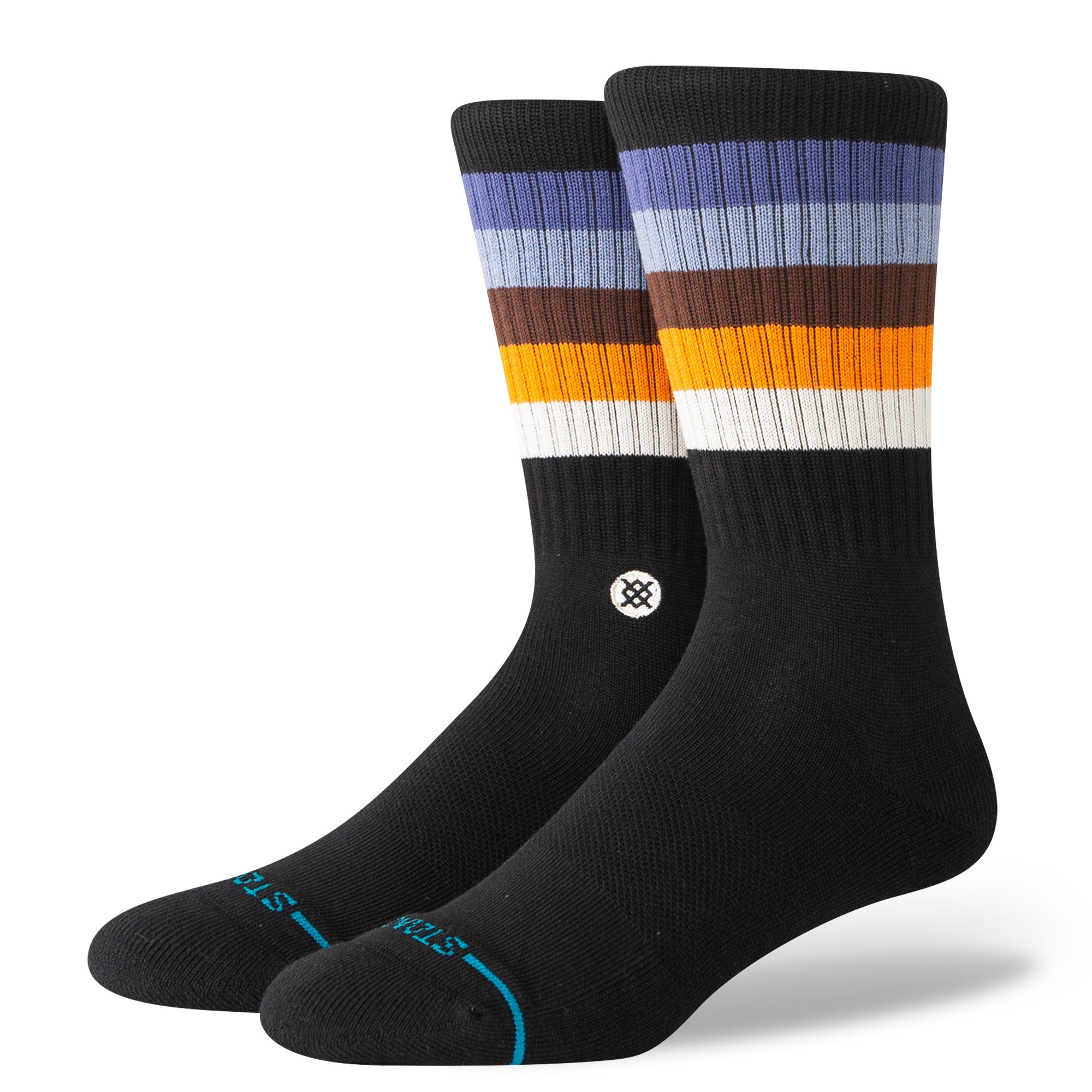 Stance Maliboo Crew Sock in Indigo