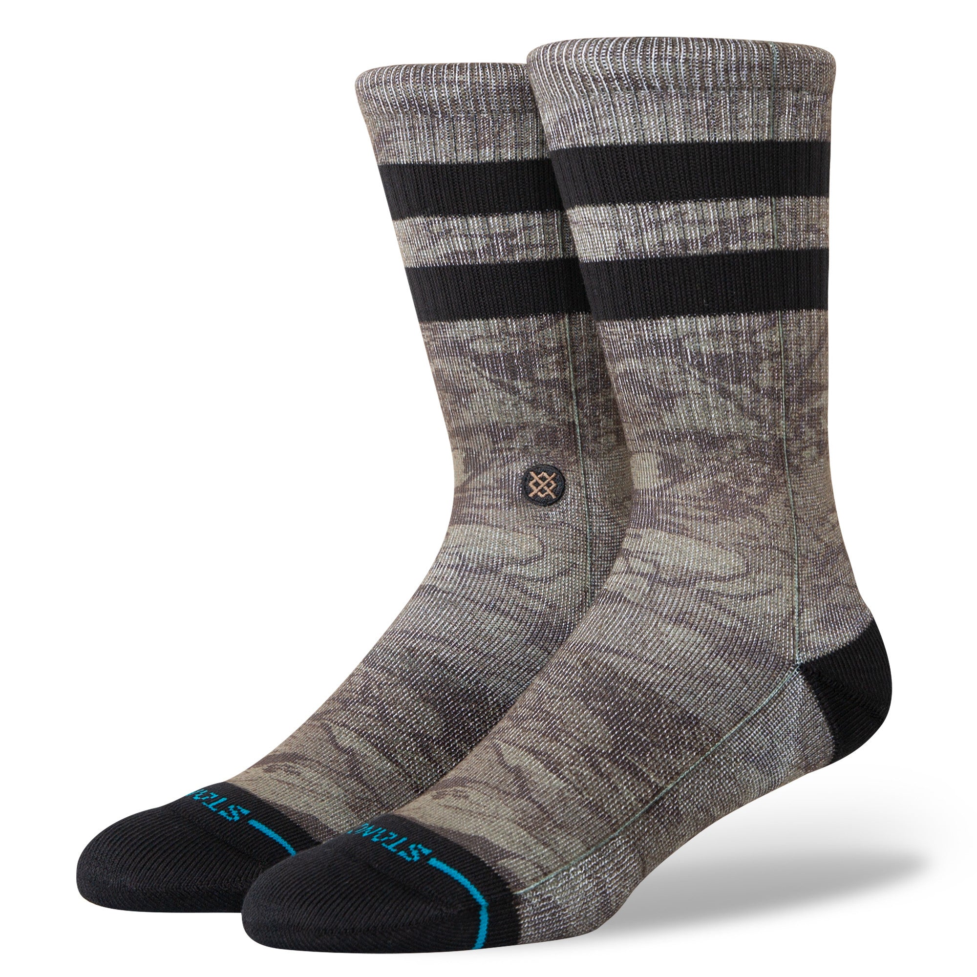 Stance Rompin Crew Socks in Brown