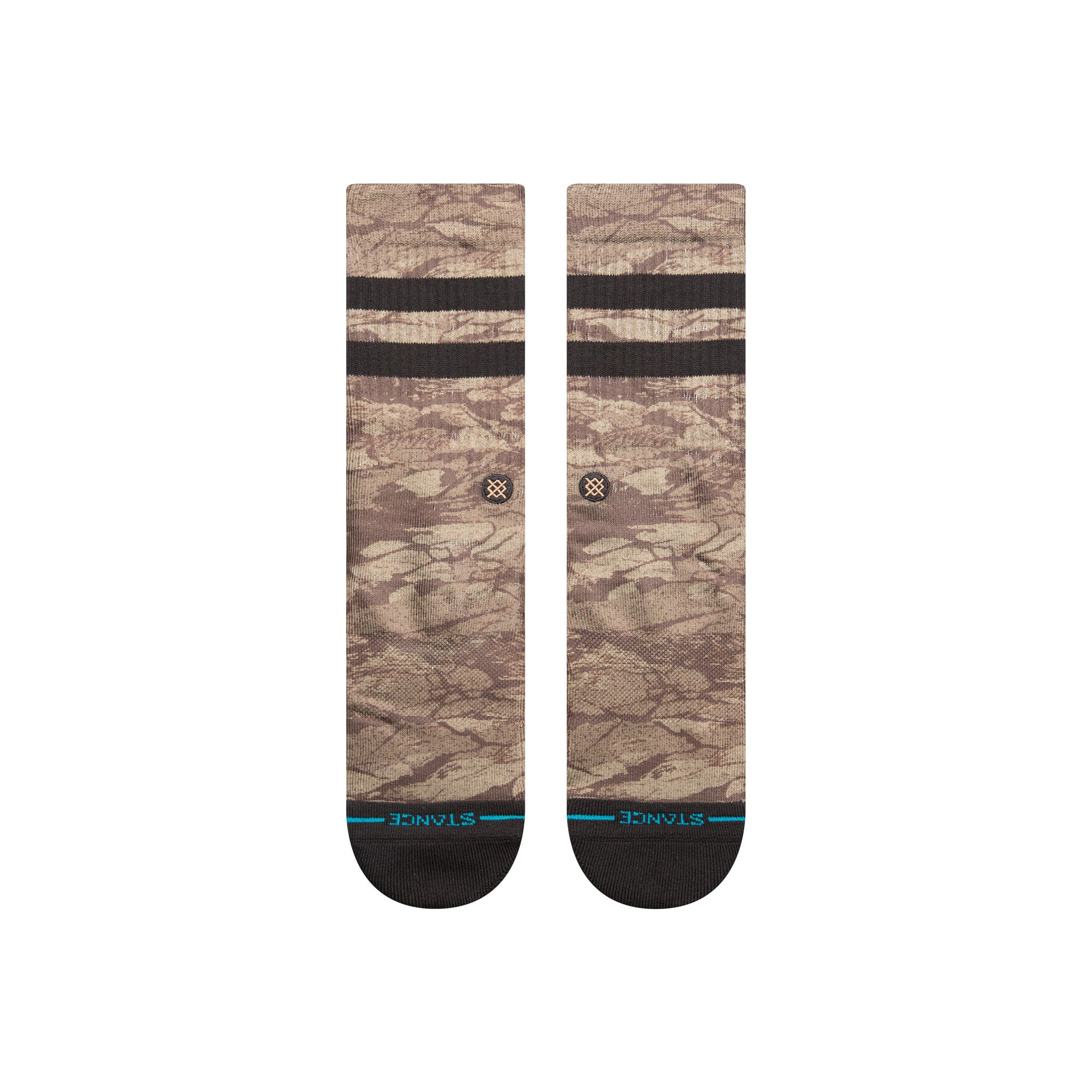 Stance Rompin Crew Socks in Brown