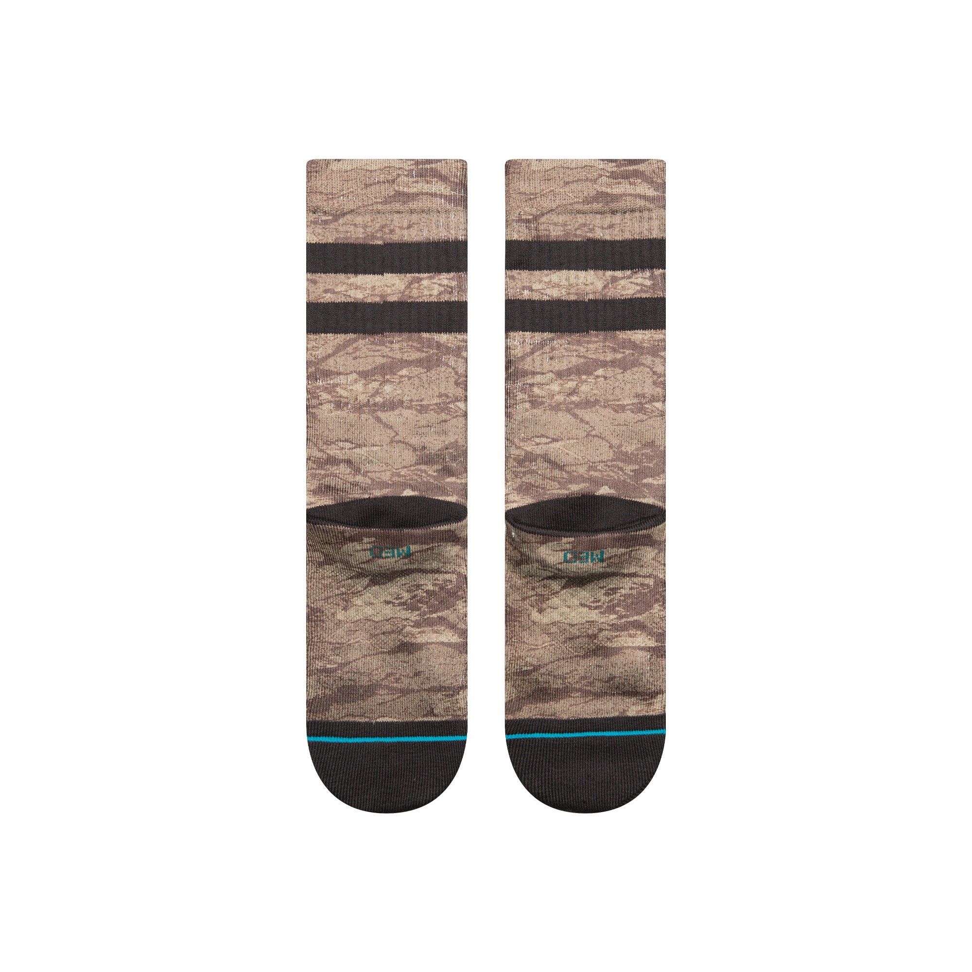 Stance Rompin Crew Socks in Brown