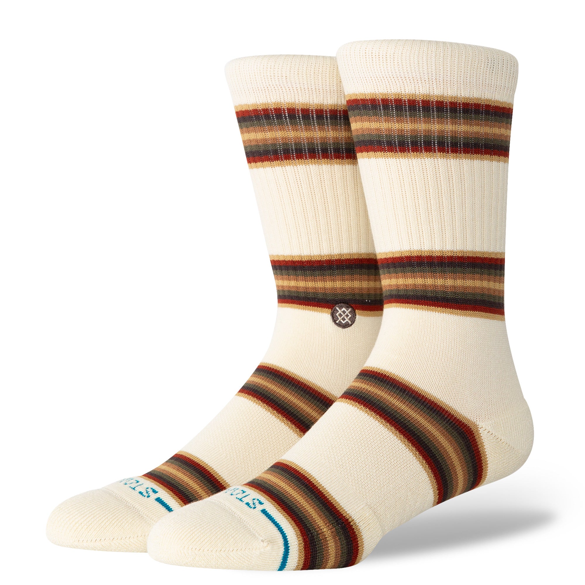 Stance Hill Top Crew Socks in Canvas