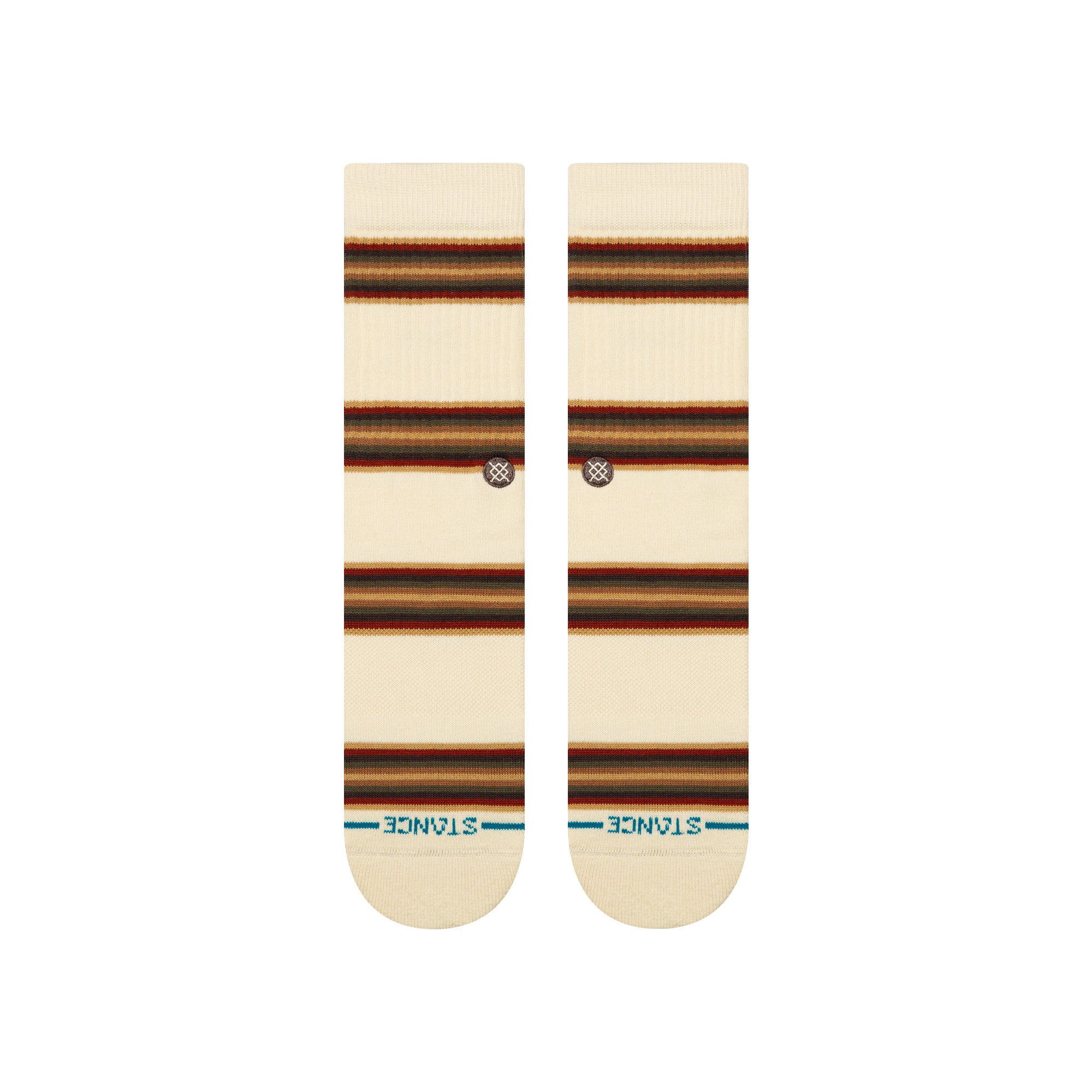 Stance Hill Top Crew Socks in Canvas