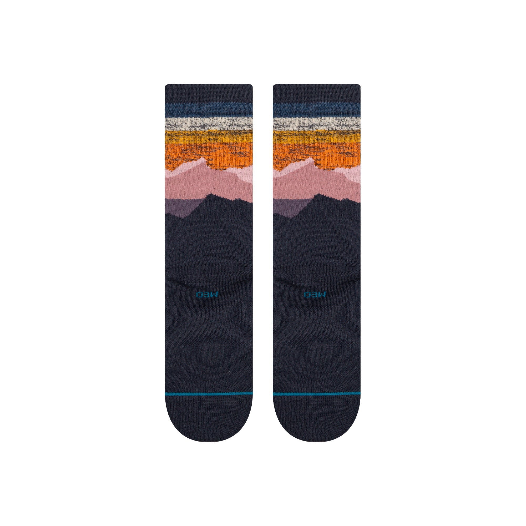 Stance Saddleback Crew Socks in Navy