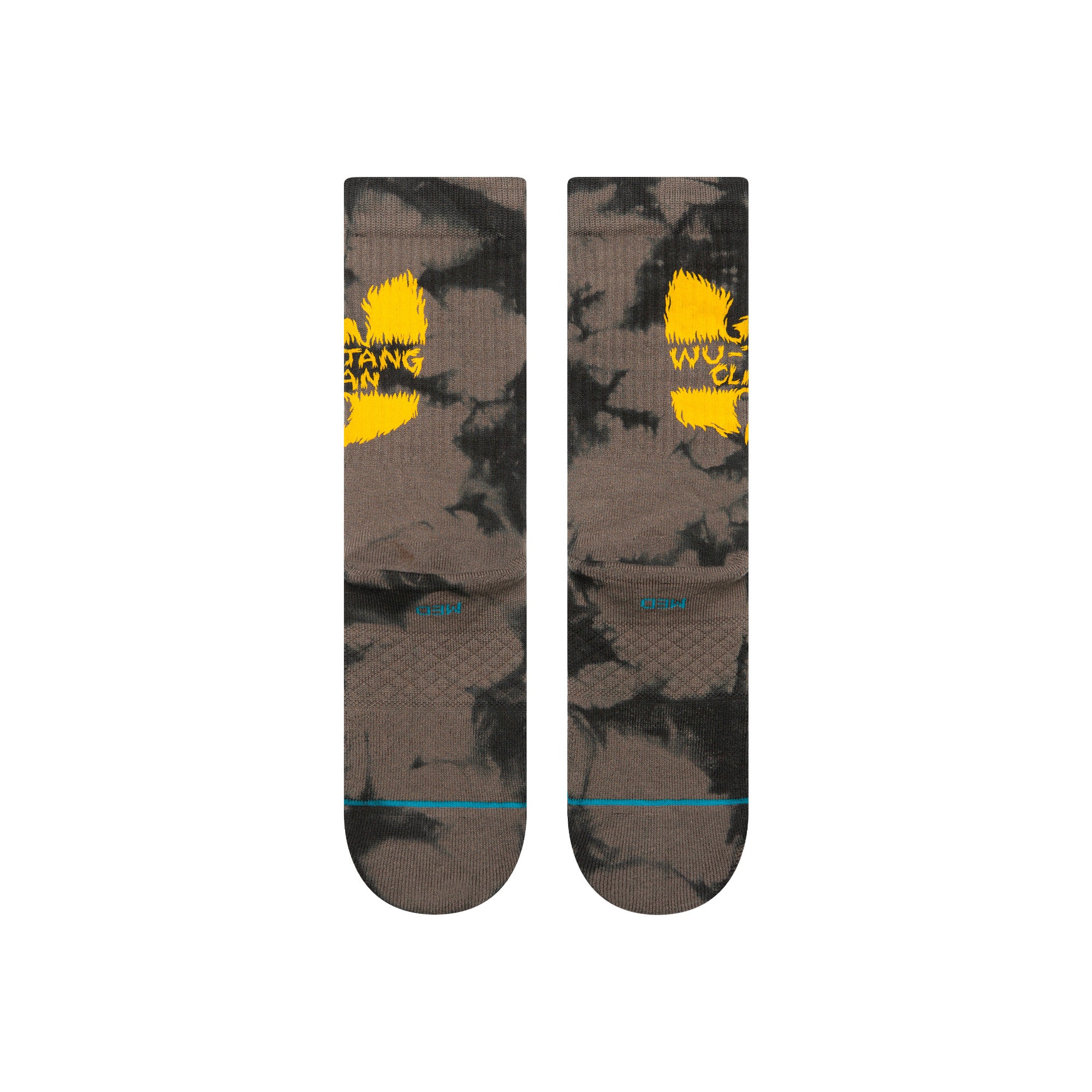 Stance Shaolin Slums Crew Socks in Black