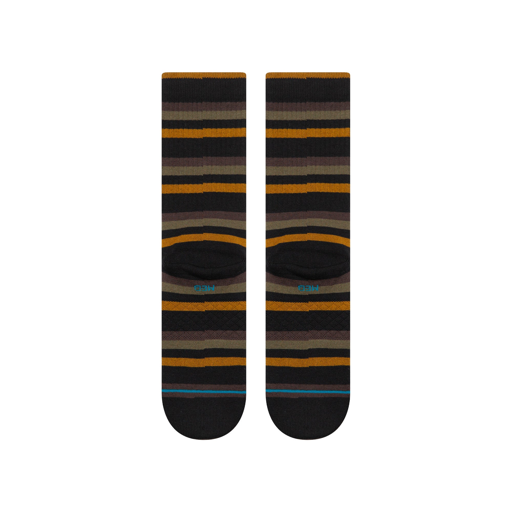 Stance Slipping Crew Socks in Black