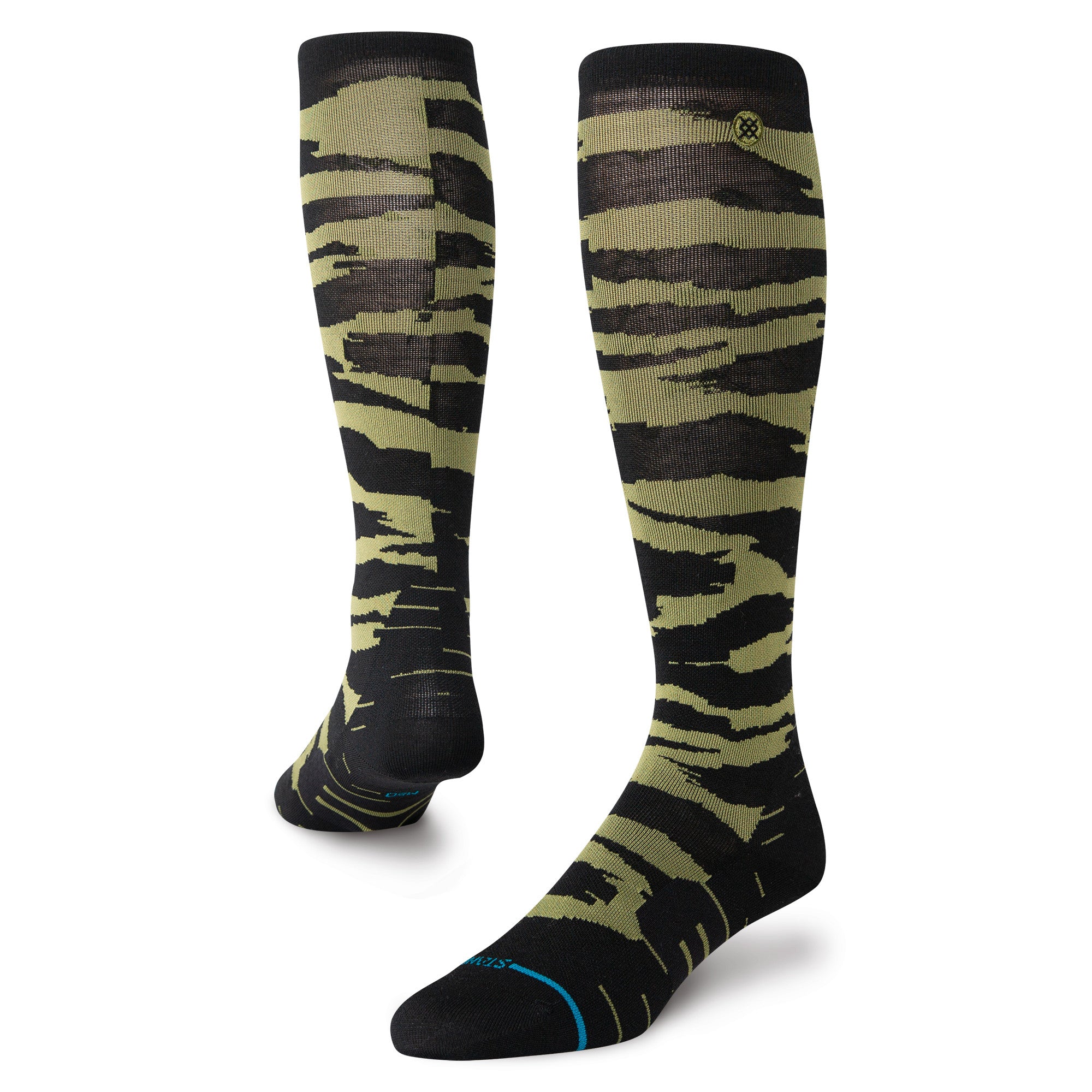 Stance Creeky Meadow Ul Wool Snow Sock in Black 2025