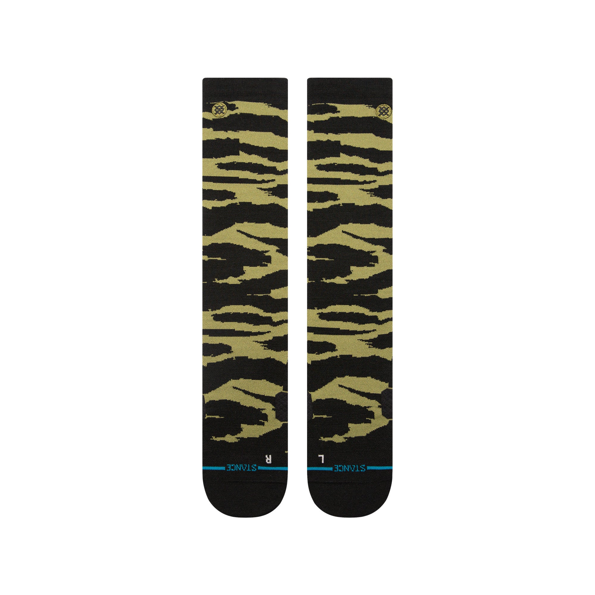 Stance Creeky Meadow Ul Wool Snow Sock in Black 2025