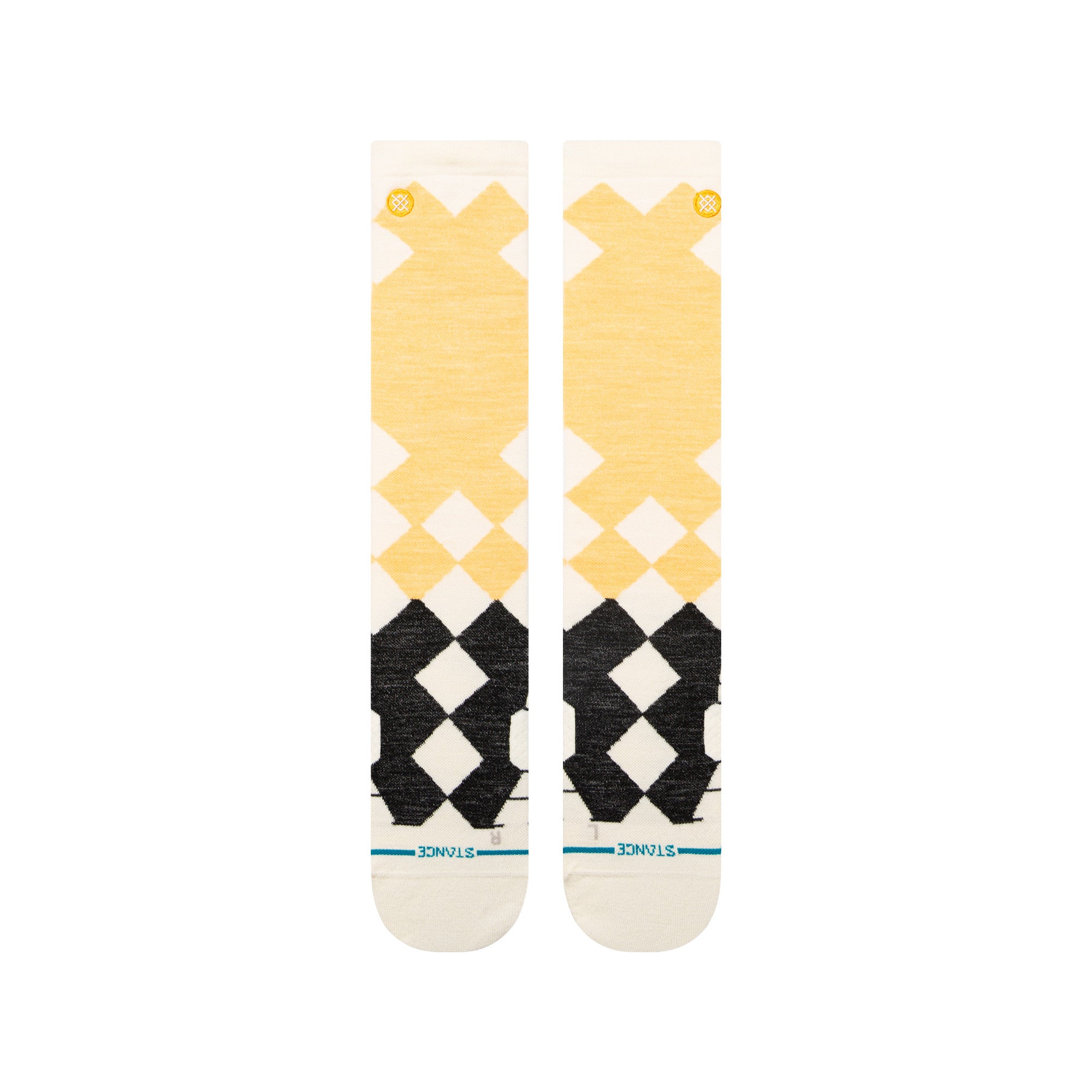 Stance Dymound Ul Wool Snow Sock in Cream 2025