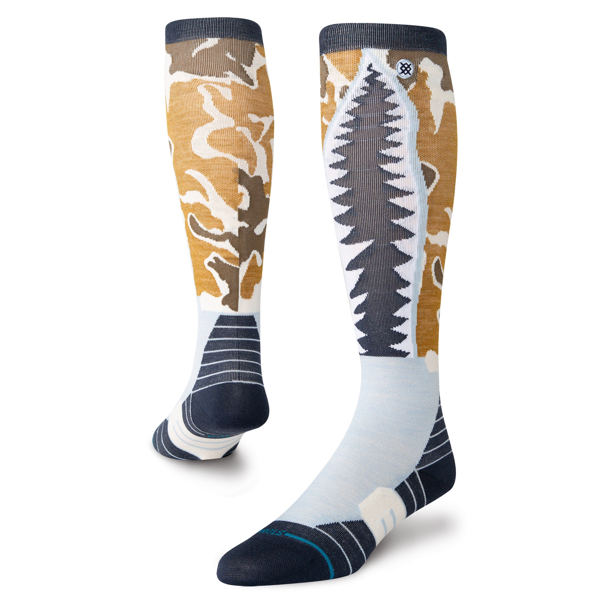 Stance Warbird Ul Wool Snow Sock in Iceblue 2025