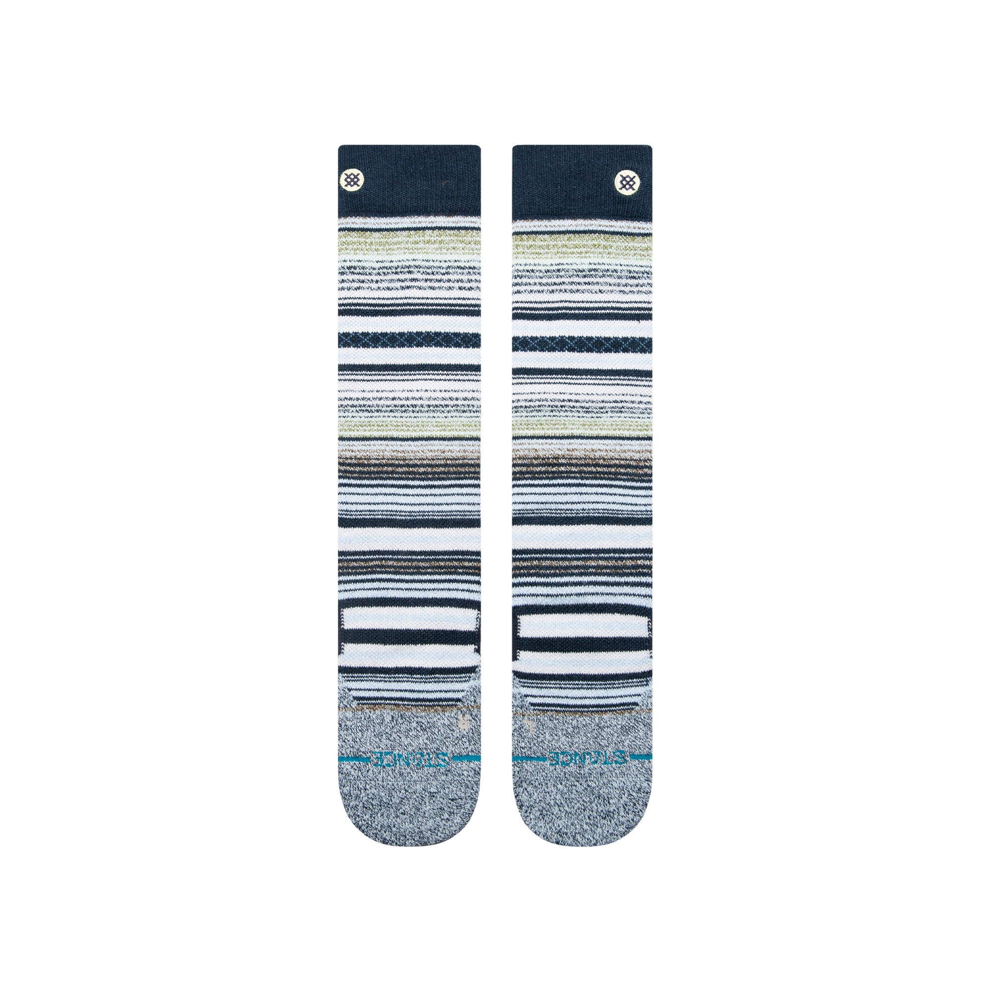 Stance Curren Snow Sock in Navy 2025