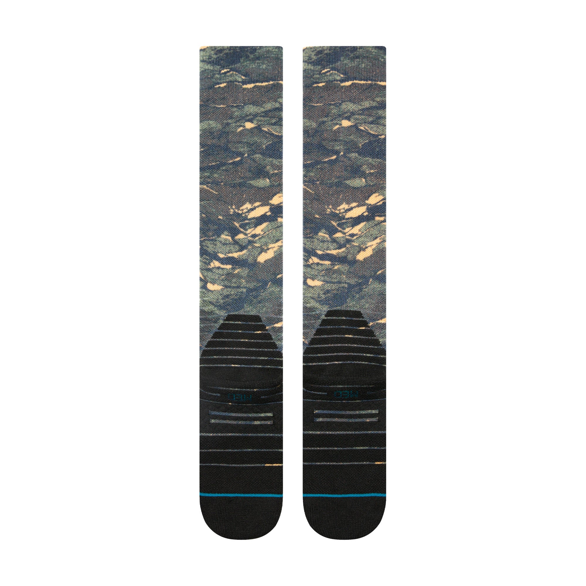 Stance Rompin Mid Poly Snow Sock in Camo 2025