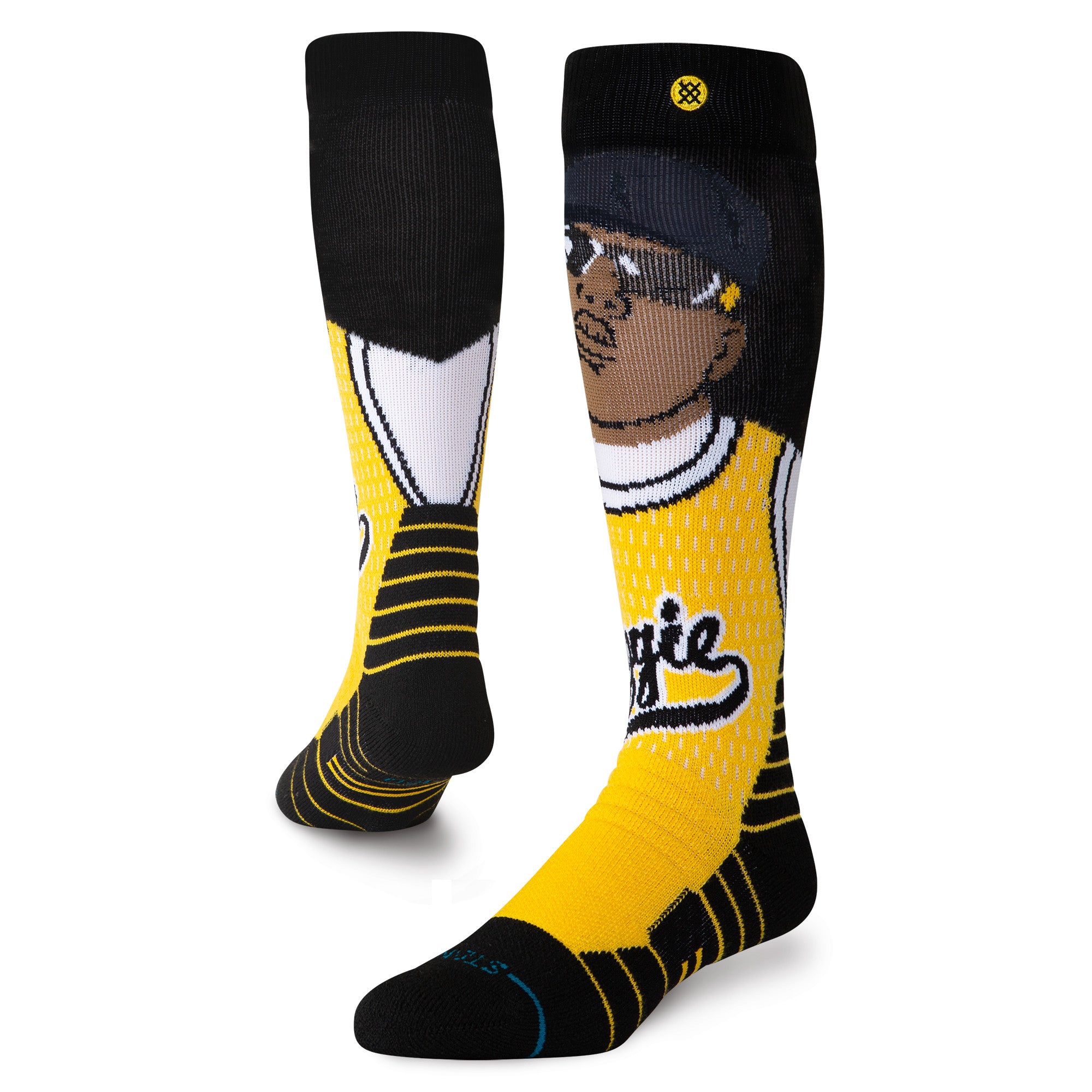 Stance Juicy Poly Snow Sock in Yellow 2025