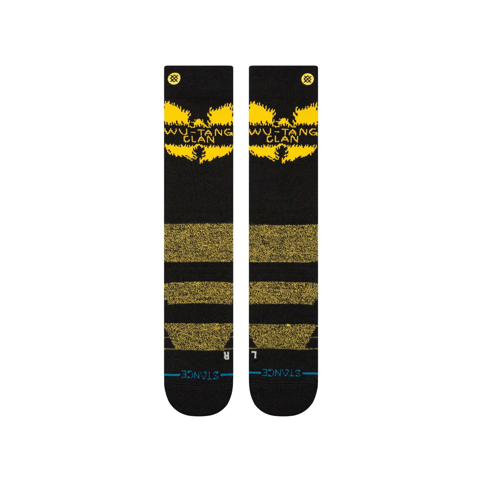 Stance Shaolin Slums Wool Snow Sock in Black 2025