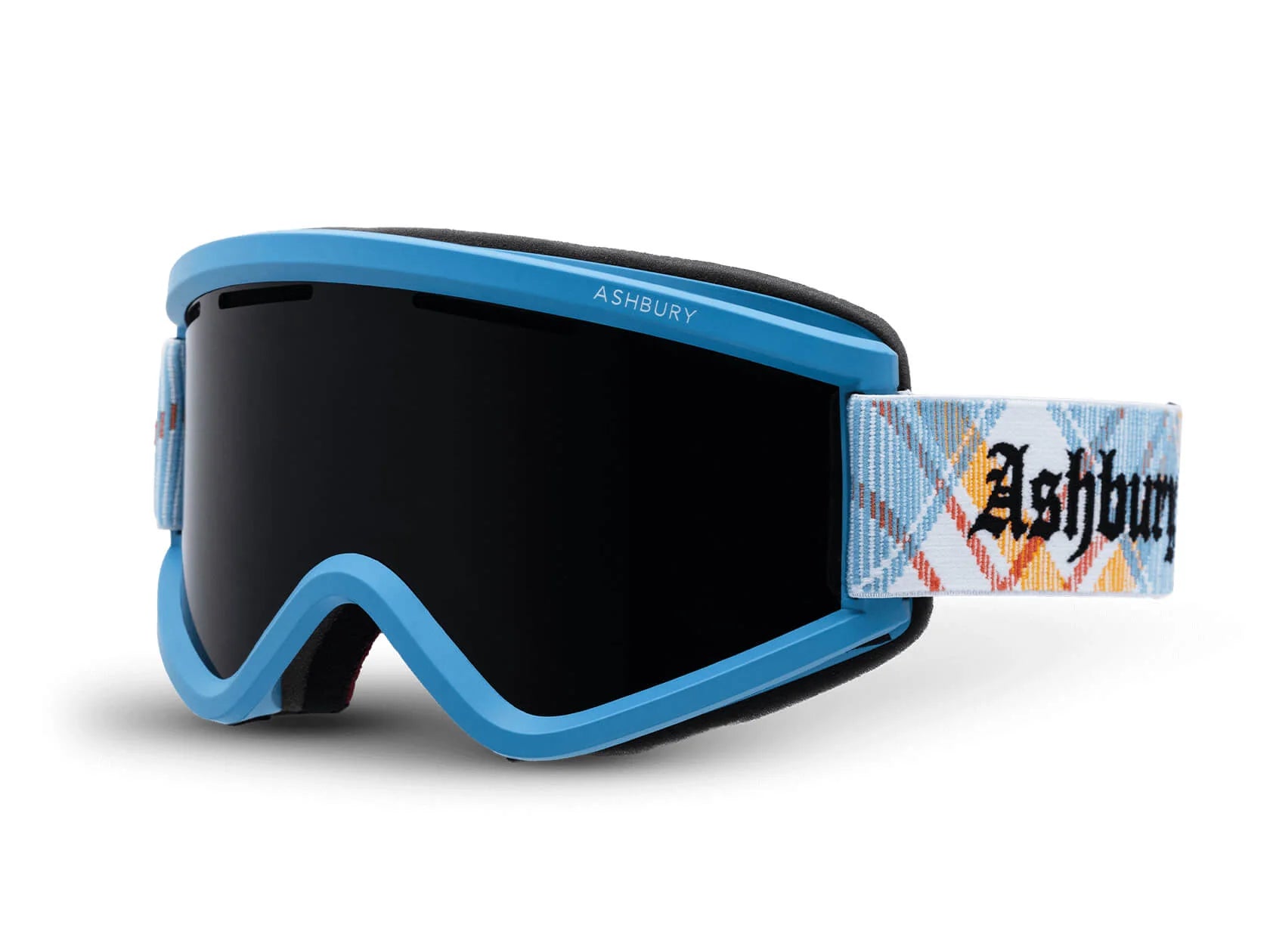 Ashbury Blackbird Snow Goggle with a Welshly Frame and a Dark Smoke Lens and a Spare Yellow Lens 2025