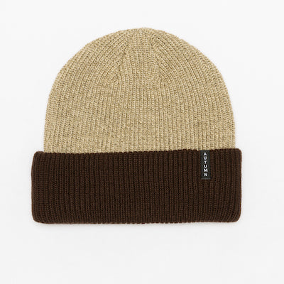 Autumn Blocked Beanie in Oatmeal 2024 - M I L O S P O R T