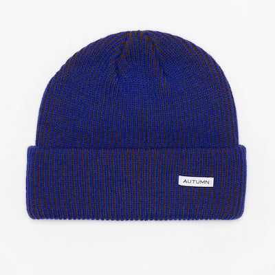 Autumn Cord Beanie in Blue 2024 - M I L O S P O R T