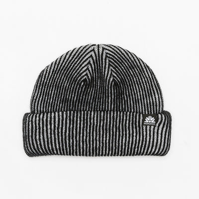 Autumn Cord Double Roll Beanie in White 2024 - M I L O S P O R T