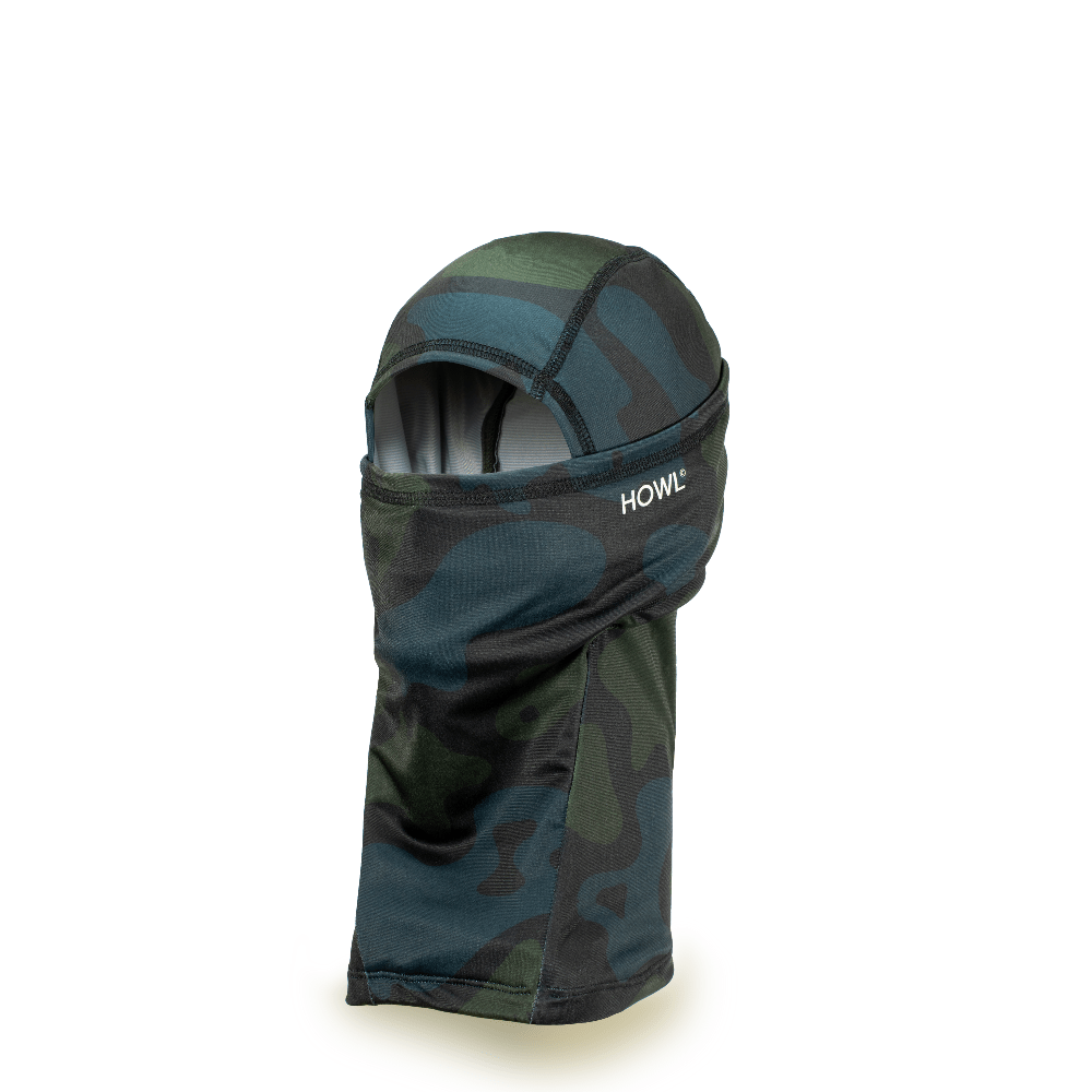 Howl Legacy Facemask in Camo 2024 - M I L O S P O R T